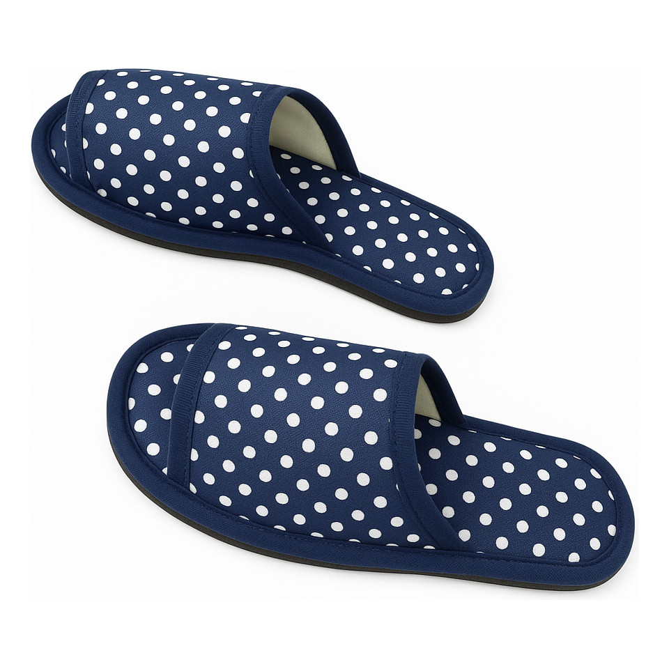 Chinelo De Quarto Pano Maternidade Poá em Oferta na Shopee