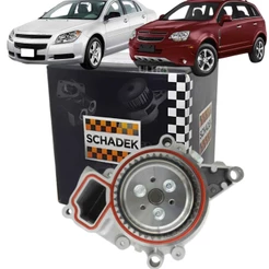 Bomba Água para GM Chevrolet Captiva 2009 a 2017 / Malibu 2010 a 2013 - 2.4 16V Ecotec LE9 (Schadek 20.301 90001849)