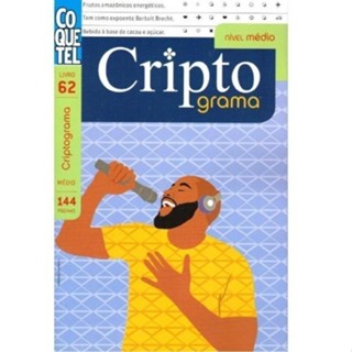 Super KIT COQUETEL k3 com 3 livros  - Palavras Cruzadas, Criptograma e Sudoku em Oferta na Shopee