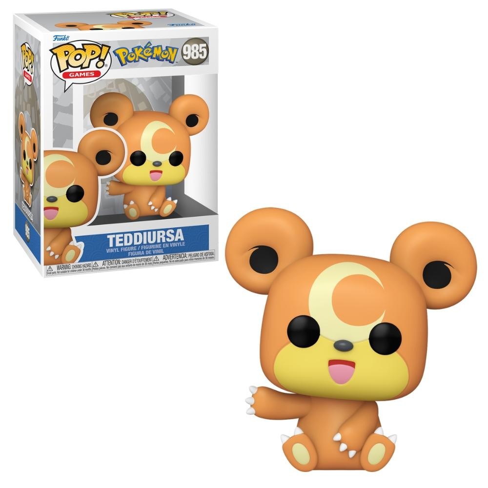Boneco Funko Pop! Pokémon - Teddiursa em Oferta na Shopee