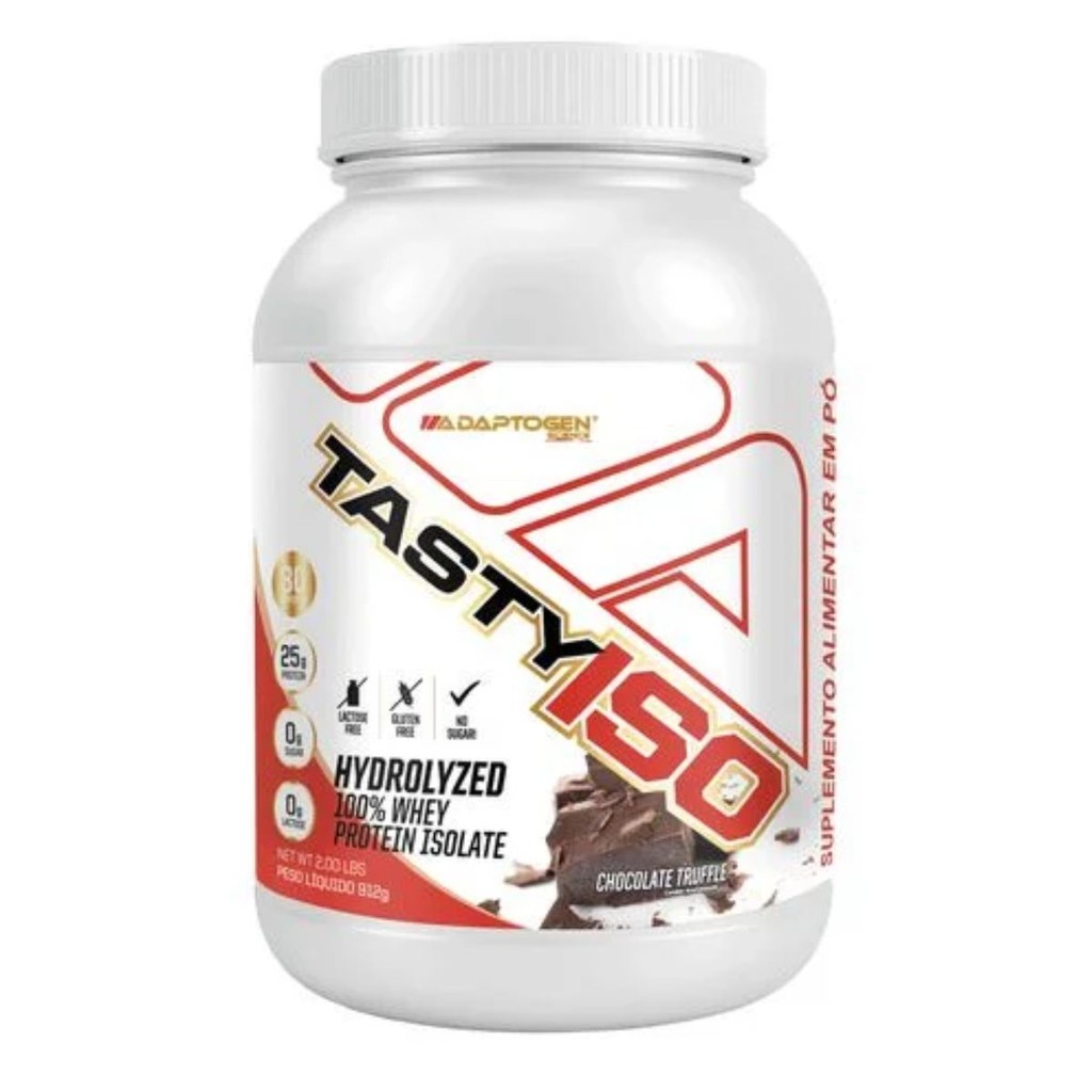 Whey Protein Tasty Iso Pote 900g Adaptogen Science