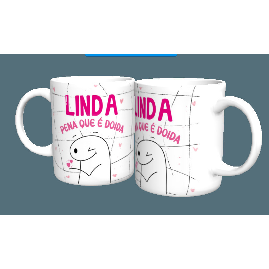 1 Caneca de porcelana personalizada xícara com frases divertida e engraçada delicadas presente xicara porcelana ceramica