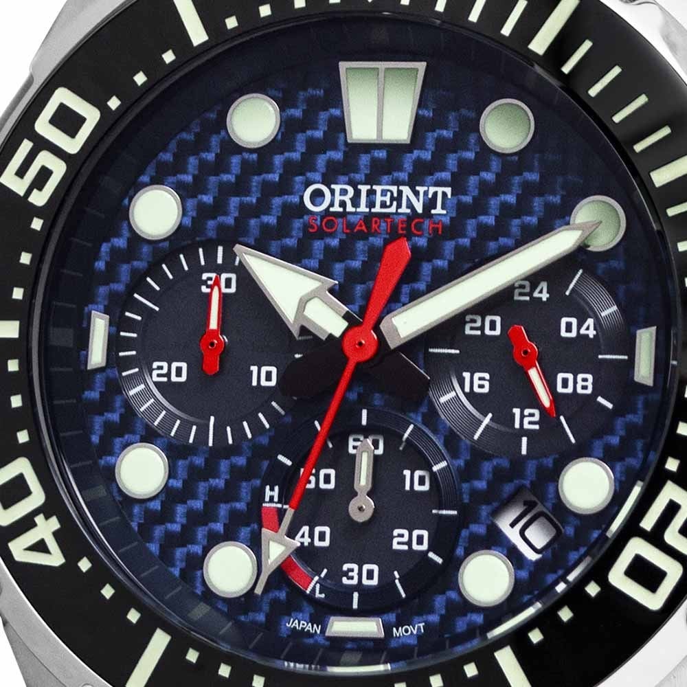 RELÓGIO ORIENT MASCULINO CRONOGRAFO SOLARTECH MBSSC260 D1SX em Oferta na Shopee