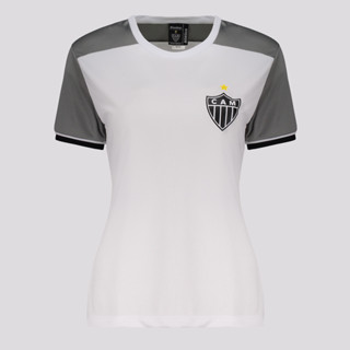 Camisa Atlético Mineiro Ligação Feminina Branca em Oferta na Shopee