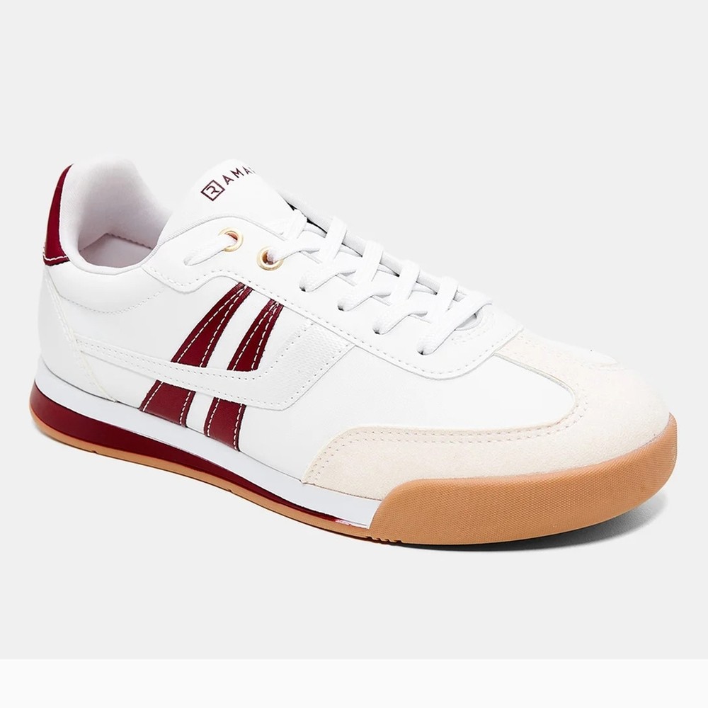 Tênis Ramarim Casual 25-96101 Feminino - Branco e Vinho