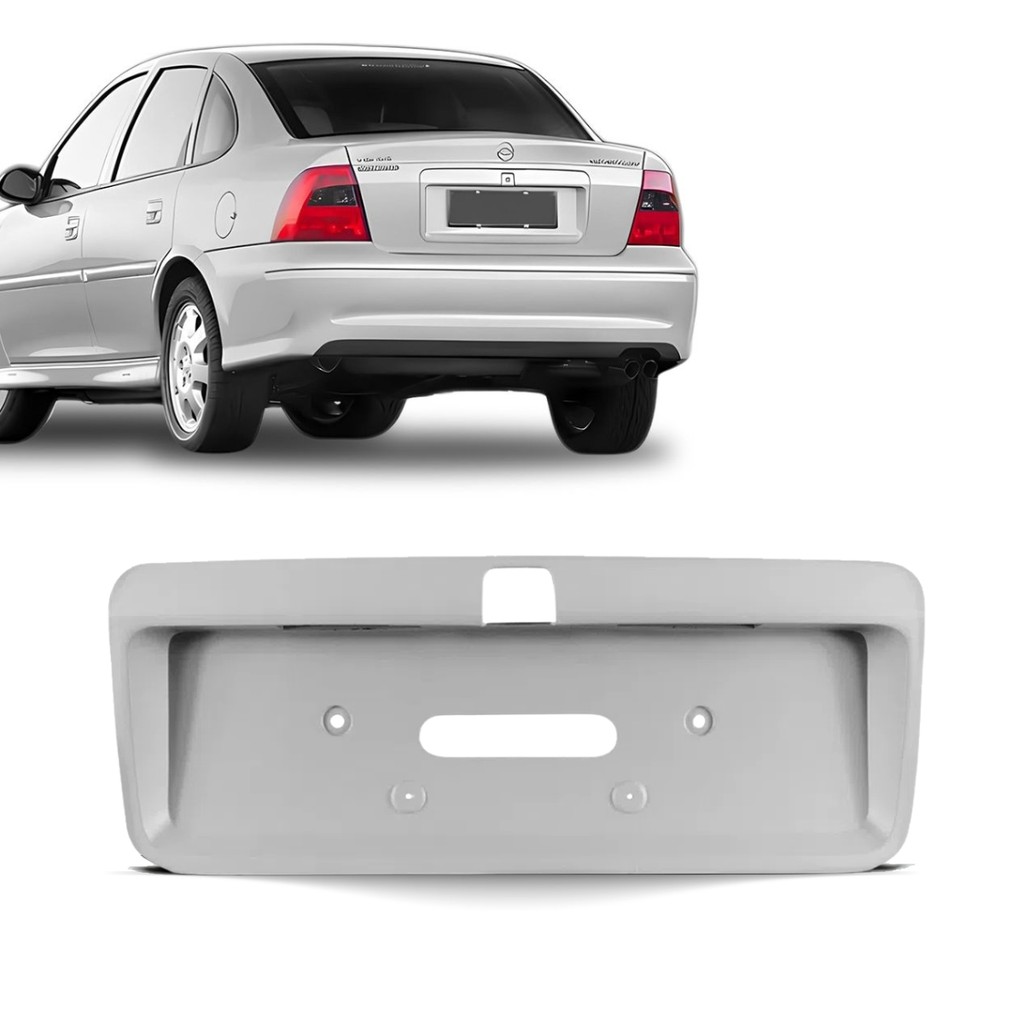 Moldura Primer Placa Traseira Porta Malas Vectra 2000 2001 2002 2003 2004 2005