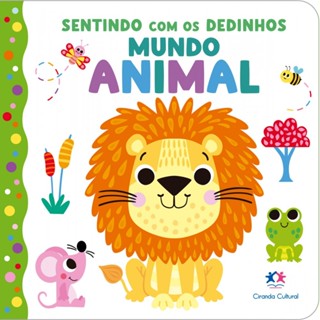 Livro Cartonado Mundo animal em Oferta na Shopee