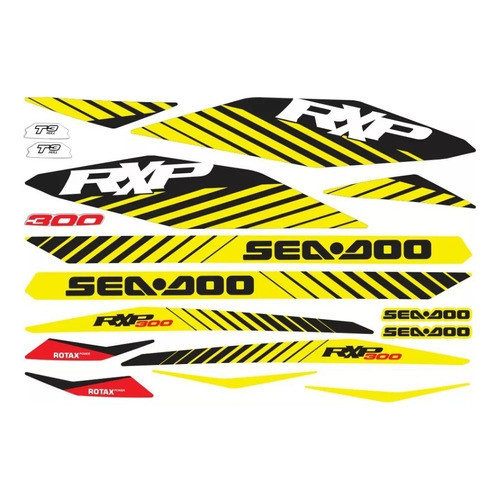 Kit Adesivo Jet Ski Sea Doo Rxp 300