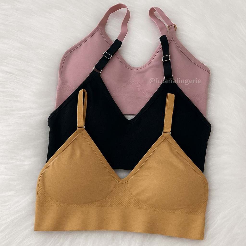 Kit Com 2 Sutiãs Sustentação Com Bojo Removível Alcinha - Sutia Import em Oferta na Shopee