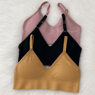 Kit 2 Sutiãs Sustentação Com Bojo Removível Alcinha - Sutia Import