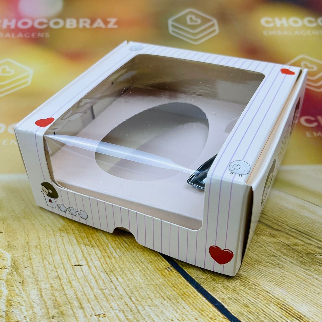 20 CAIXA C/ VISOR OVO 100G IDEIA PASCOA OUTLET