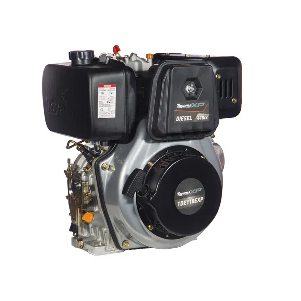 Motor à Diesel Estacionário TDE110XP 4T 11HP 418CC Partida Manual Toyama - Home & Living