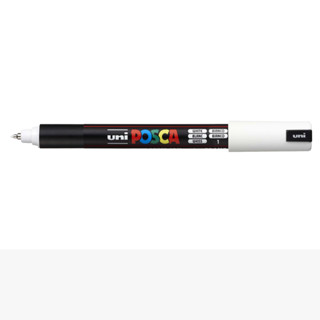 MARCADOR UNI POSCA PC-1MR  BRANCO em Oferta na Shopee