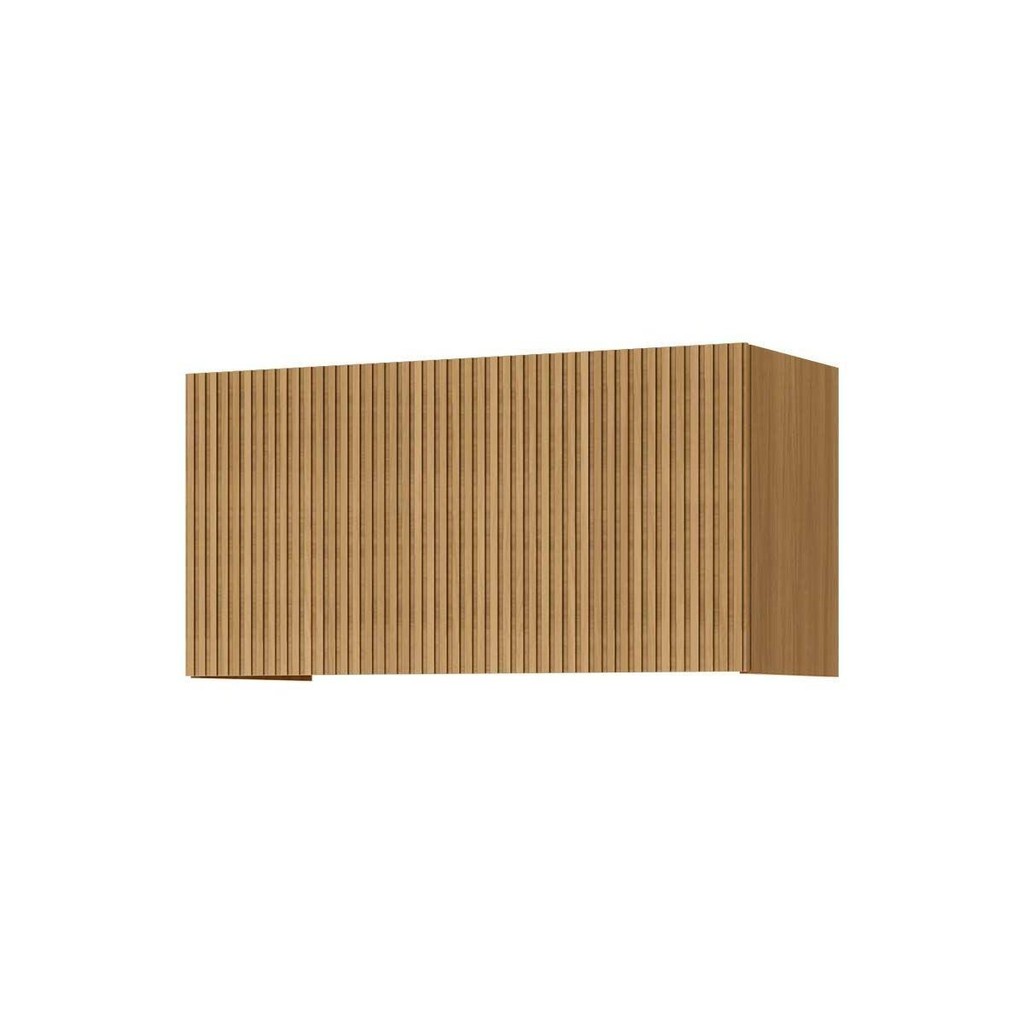 Armário Aéreo Cozinha Modulado Rainha 1 Porta Basculante 80 cm Nature - Nesher - Home & Living