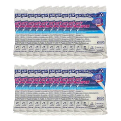 Kit 20 Pastilhas Oxy Power Tab Pro Limpeza e Clarificação para Piscinas