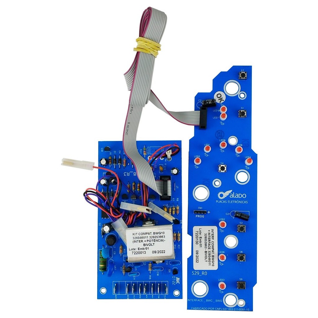 Placa Potencia + Interface Brastemp Bivolt - Alado 7220013