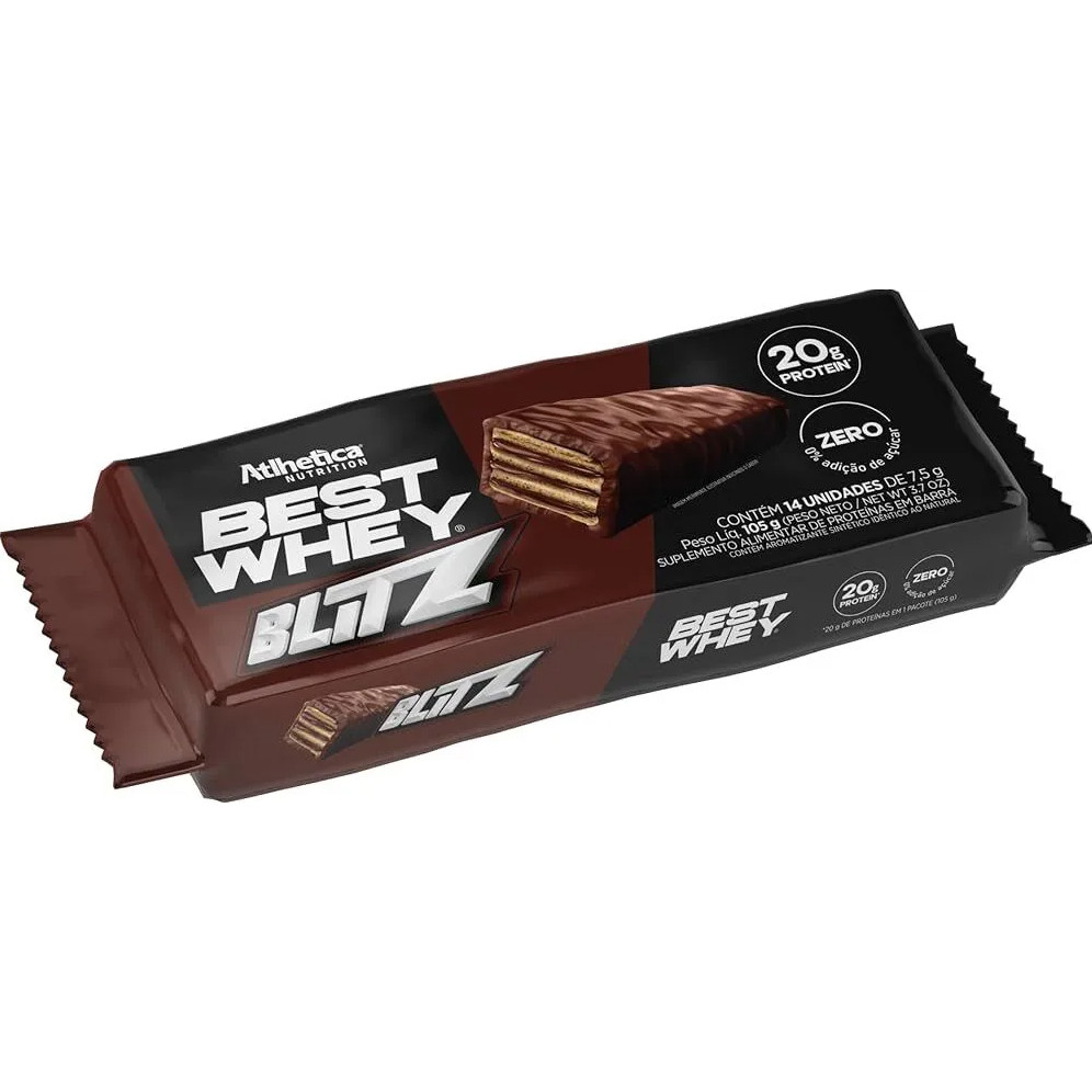 Best Whey Blitz Chocolate Zero 105g Althetica Nutrition em Oferta na Shopee