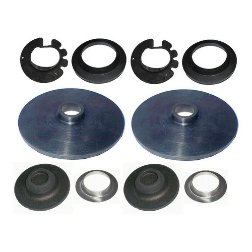 Kit Pares Reparo Calço Mola Dianteira E Traseiro Novo Corsa