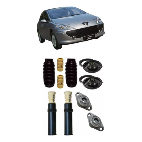 Coxim Amortecedor Dianteiro Traseiro Peugeot 307 Citroen C4