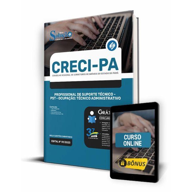 Apostila CRECI-PA - Profissional de Suporte Técnico - PST - Ocupação: Técnico Administrativo