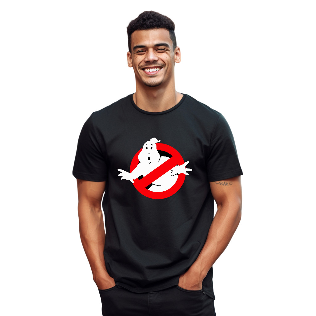 Camiseta Streetwear Ghostbusters Caça Fantasmas 100% Algodão Envio Imediato