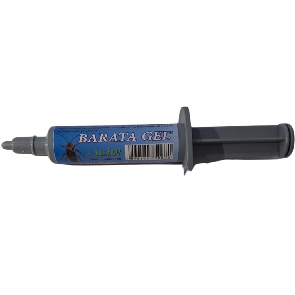Seringa Baratagel Gel Mata Baratas Inseticida Seringa Uso Domestico 10g