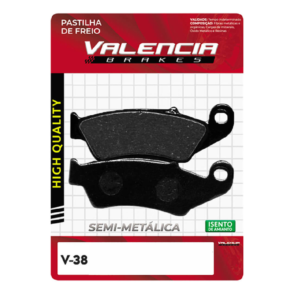 Pastilha Freio Dianteiro Crf 150 F/ Crf 230/ Crf 250 R-Efi-X/ Xr 250-400-440 S-R-Supermotard/ Wr 125-250-400-426-450 