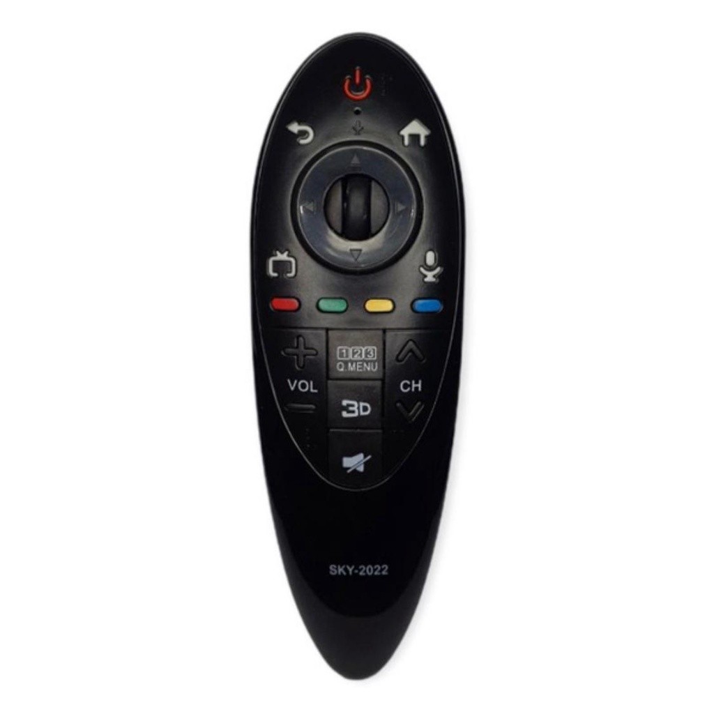 Controle Remoto compativel com TV 3D Smart Magic S/ voz e s/ mouse