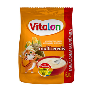 Mingau Multicereais Vitalon - Sachê 600g em Oferta na Shopee