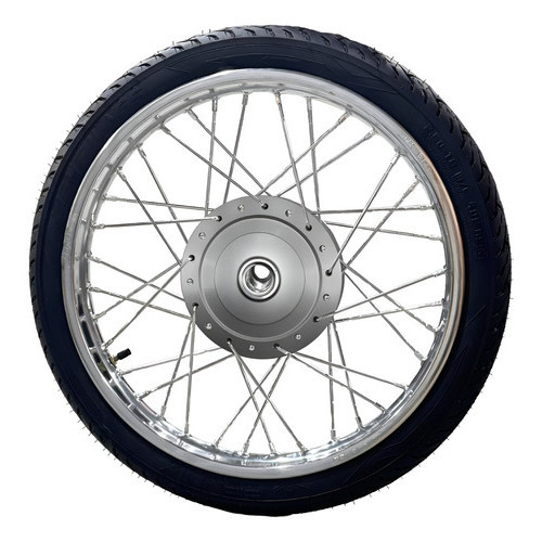 Roda Dianteira Cg Titan 150 Montada e Alinhada Com Pneu 2.75-18