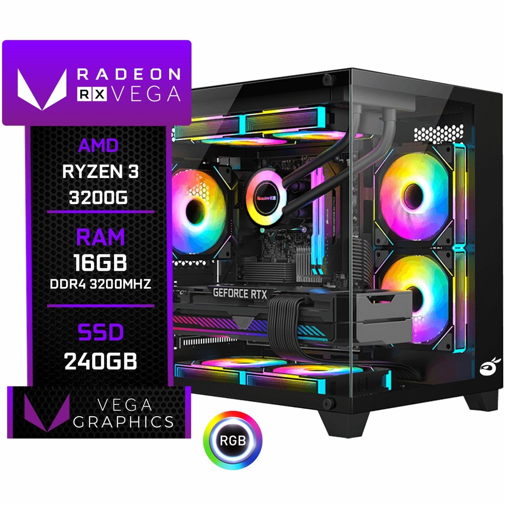 Pc Ryzen 3 3200g 16GB: Onde Comprar | BuscaProdutos