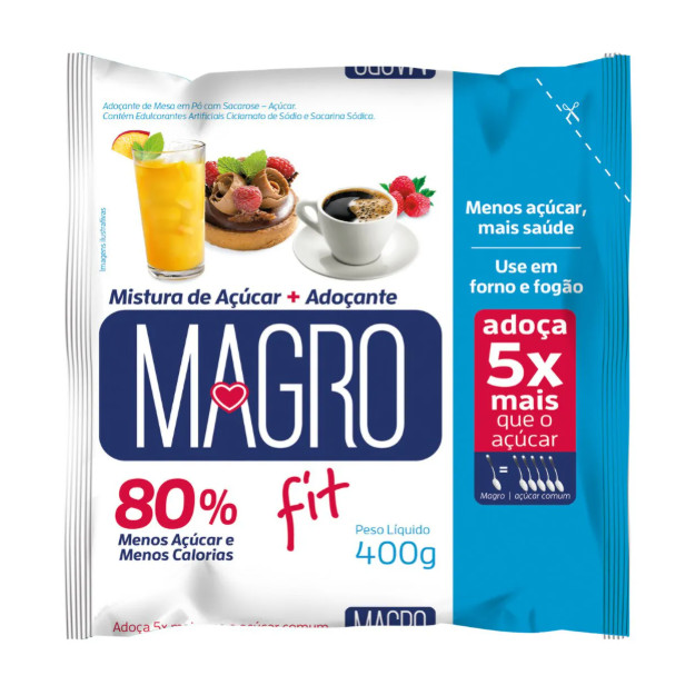 Açúcar Fit Magro Lowçucar 400g - Food & Beverages