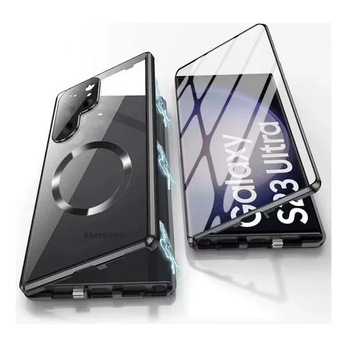 Capa 360 Metal Para Samsung Galaxy s26 S25 S23 S24 s22 Ultra Luxo
