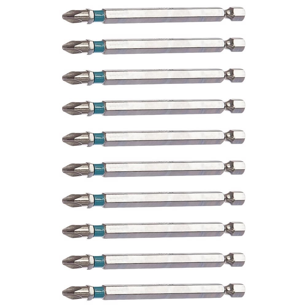 Bits Longo Phillips 1/4 POL 90 mm PH2 com 10 Peças GROSS em Oferta na Shopee