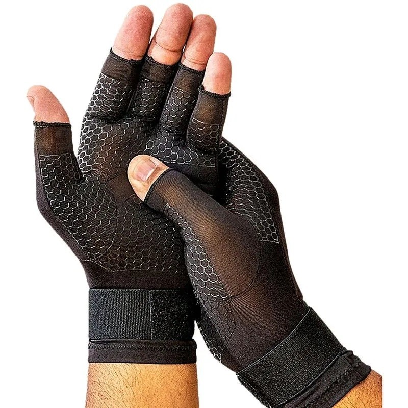 Luvas de Compressão com Cobre para Artrite e Tendinite em Oferta na Shopee
