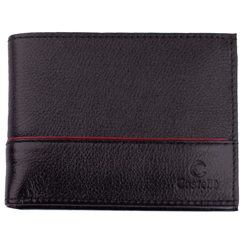 Carteira Casteliê 1618 Couro Masculina - Preto em Oferta na Shopee