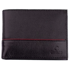 Carteira Casteliê 1618 Couro Masculina - Preto