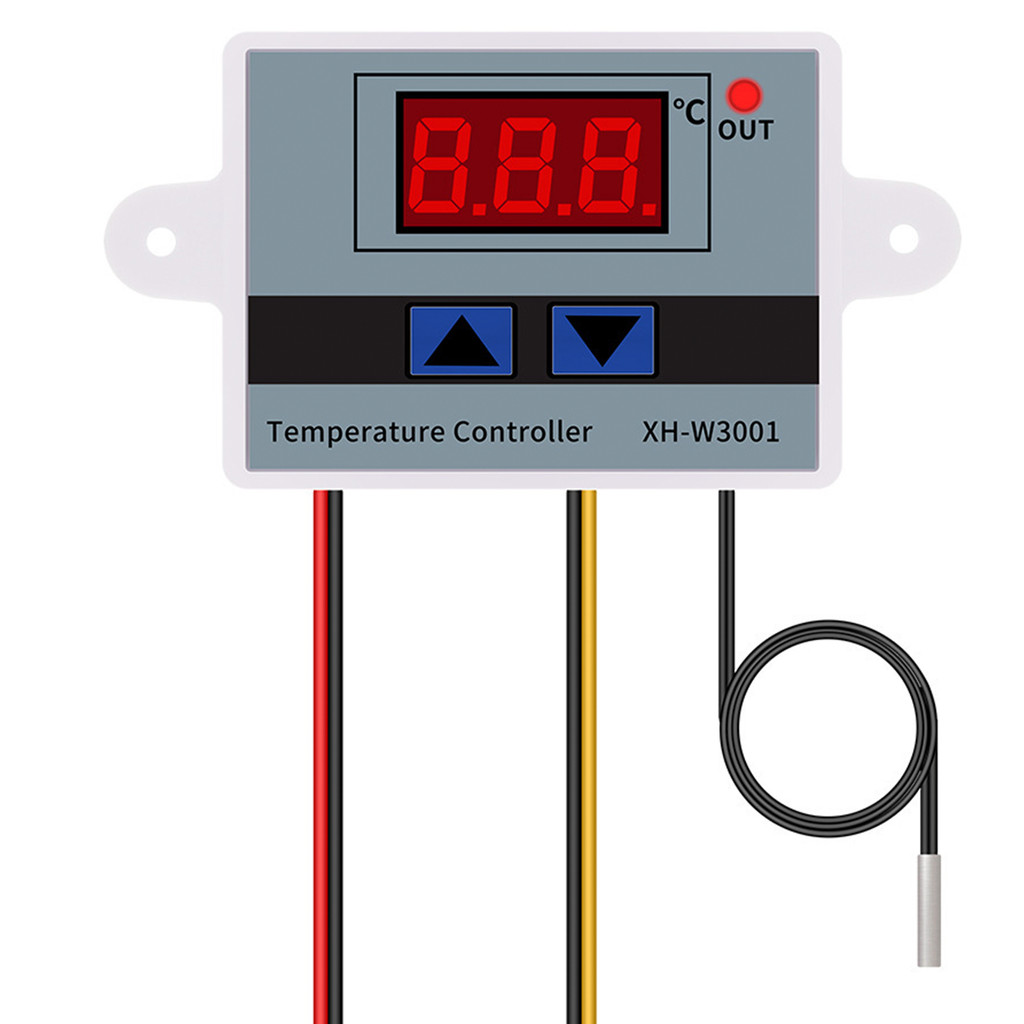 Controlador de Temperatura Termostato Digital W3001 1500w Bivolt 110/220v Para Chocadeira Geladeira Frezzer