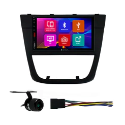 Kit Multimidia 7 Pol Gol Voyage Saveiro Cross Tropper G5 2008 2009 2010 2011 2012 Android Auto Carplay Qa+ 2 Din Preto