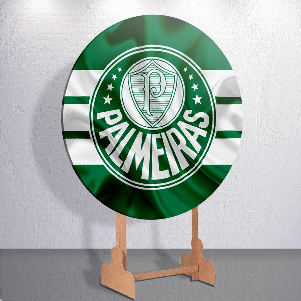 Capa Painel Redondo Festa Times de Futebol Estampa Infantil Mini e Grande Decoração Menino em Oferta na Shopee