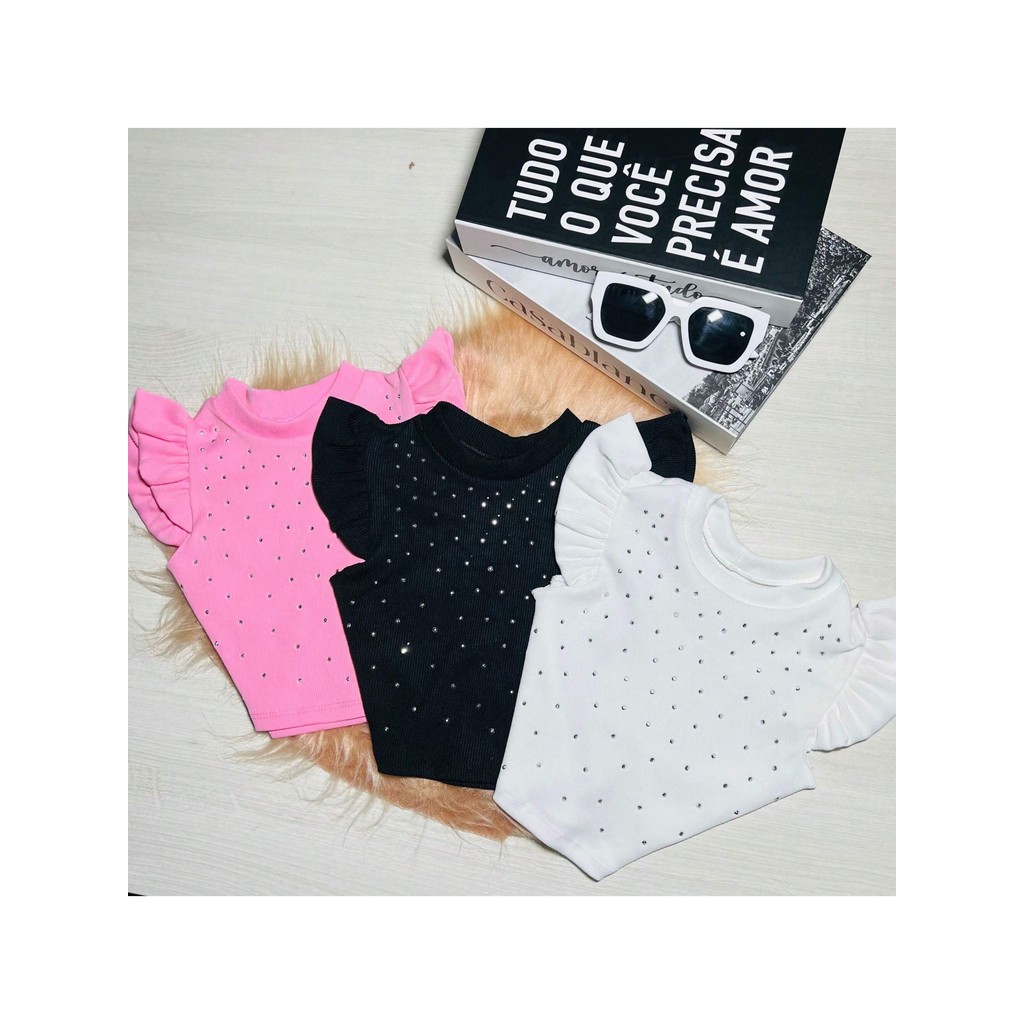 Cropped de Brilho: Onde Comprar | BuscaProdutos