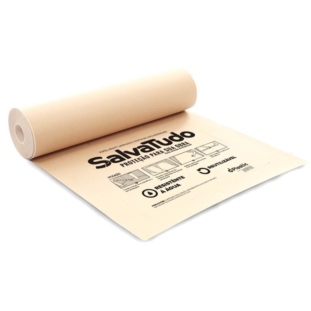 Protetor de Piso SalvaTudo Kraft + Isomanta D. Plastic - Home & Living