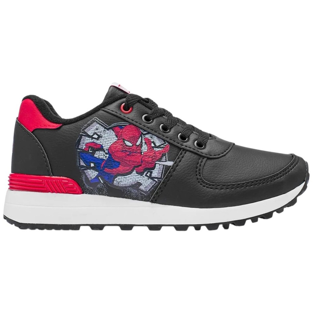 Tênis Infantil Masc Avengers Homem Aranha Herois Original