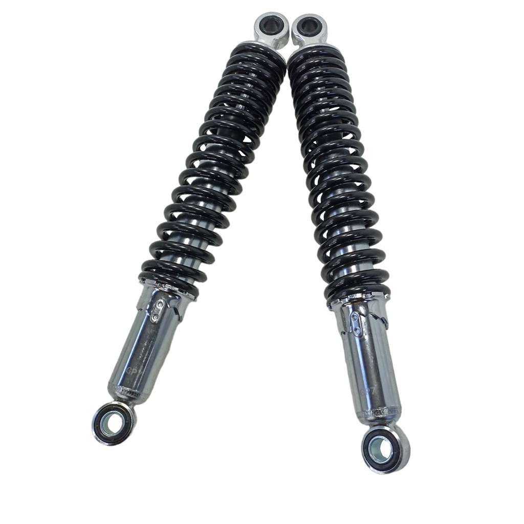 Par Amortecedor Cromado Com Regulagem Cg 150 Fan Titan 2004 A 2015 Cg 125 Fan 2009 a 2015