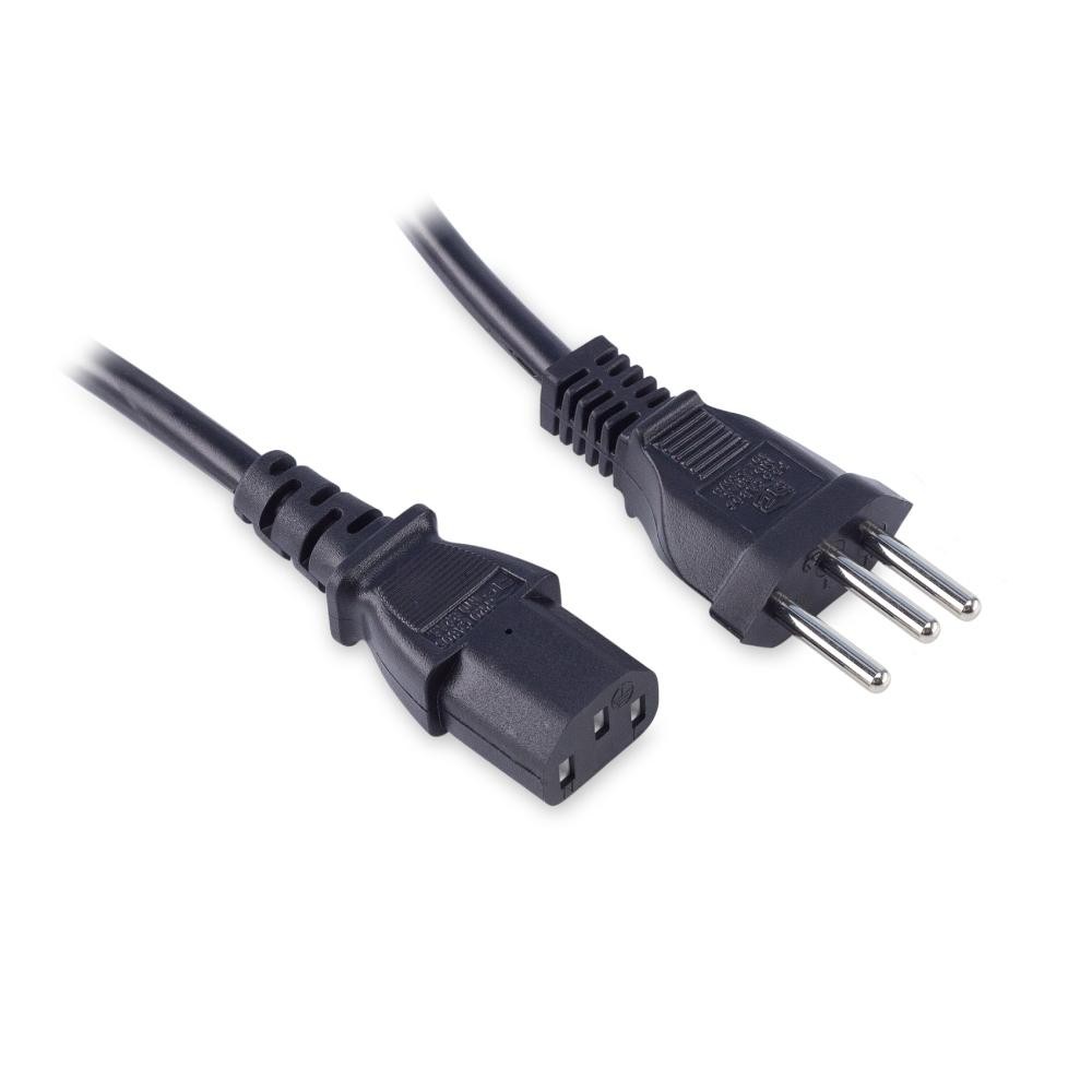 Cabo de Força para Ligação do Monitor 3 Metros Force Line em Oferta na Shopee