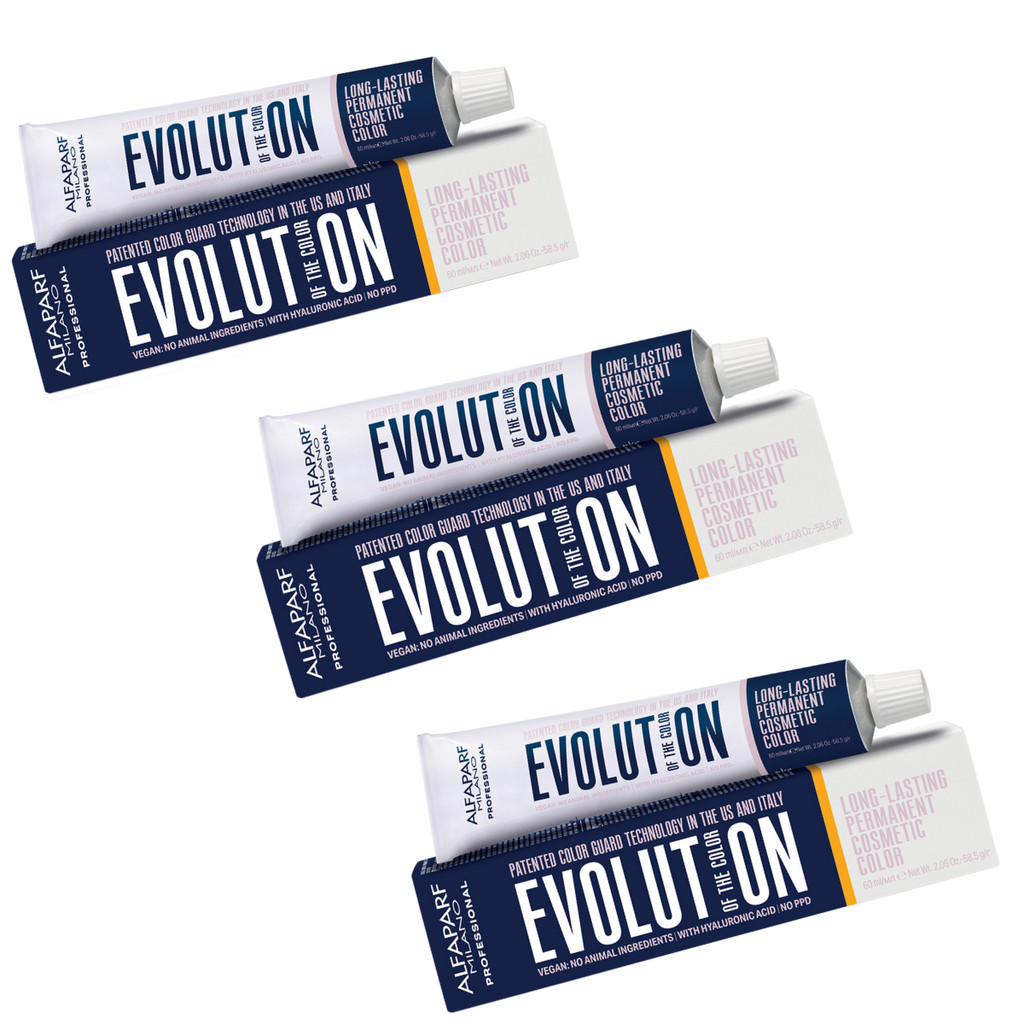 Kit 3 Colorações Evolution Alfaparf 60g - Escolha no Chat