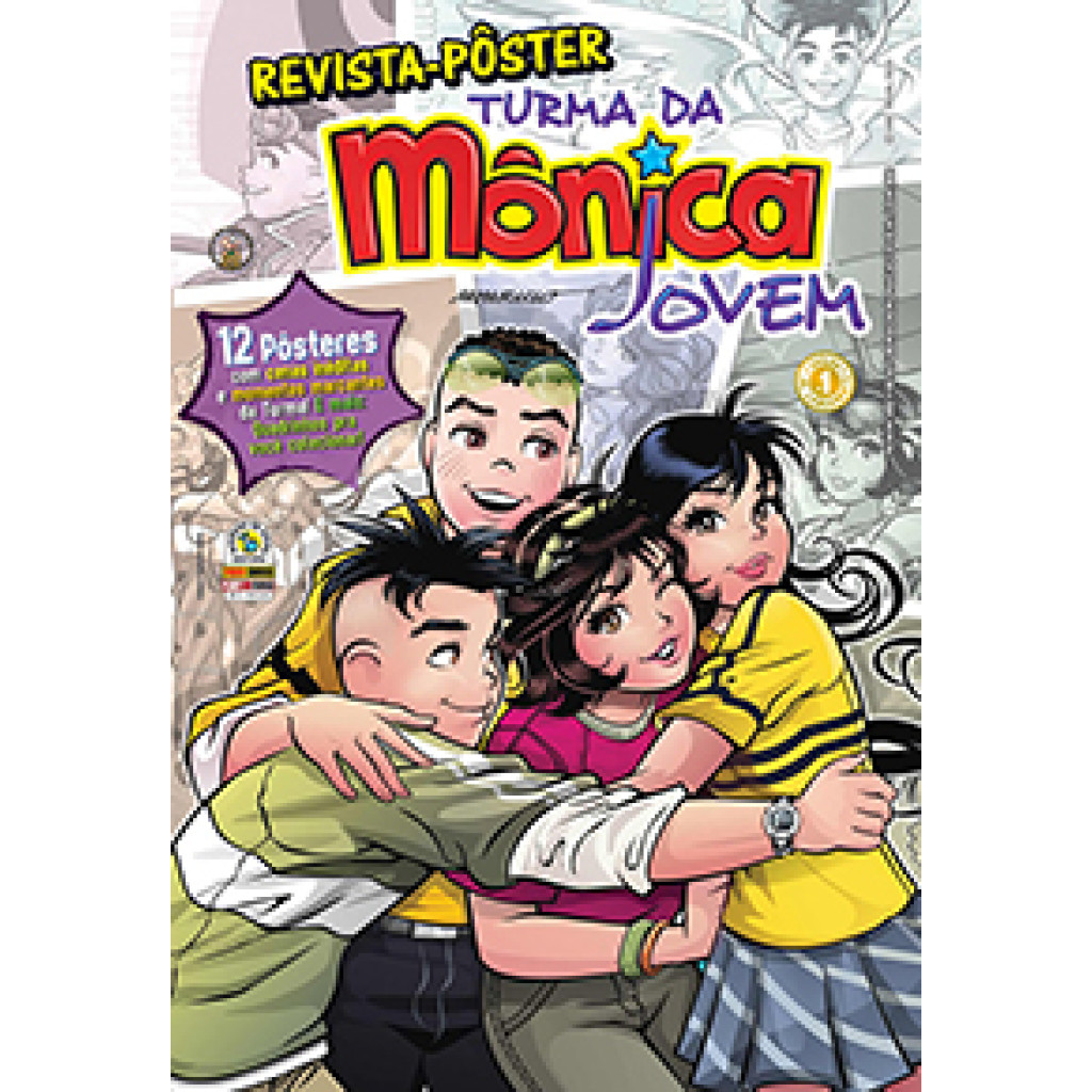 Revista-Pôster Turma da Mônica Jovem nº1
