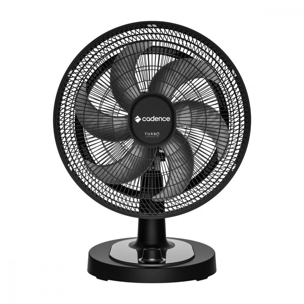 Ventilador de Mesa ou Parede 127v Turbo Conforto Preto Cinza Cadence em Oferta na Shopee