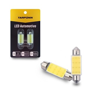 Par Lâmpada Led Torpedo Sj Cob 12c 39mm 12v 6000k Tarponn em Oferta na Shopee