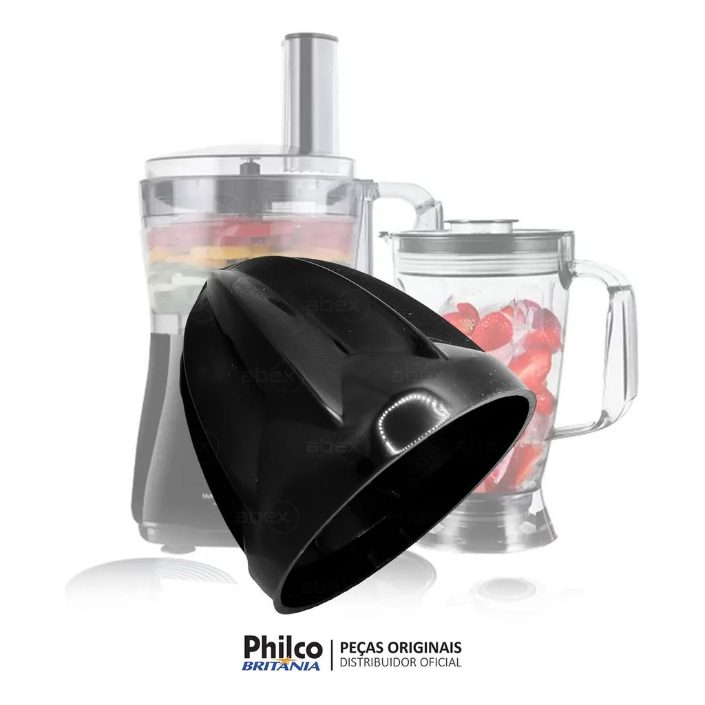 CONE PRETO ORIGINAL PARA MULTIPROCESSADOR ALL IN ONE ESPREMEDOR DE FRUTAS